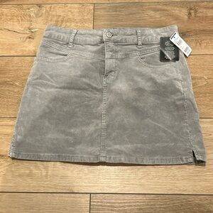 Tilly’s gray corduroy miniskirt, size 3